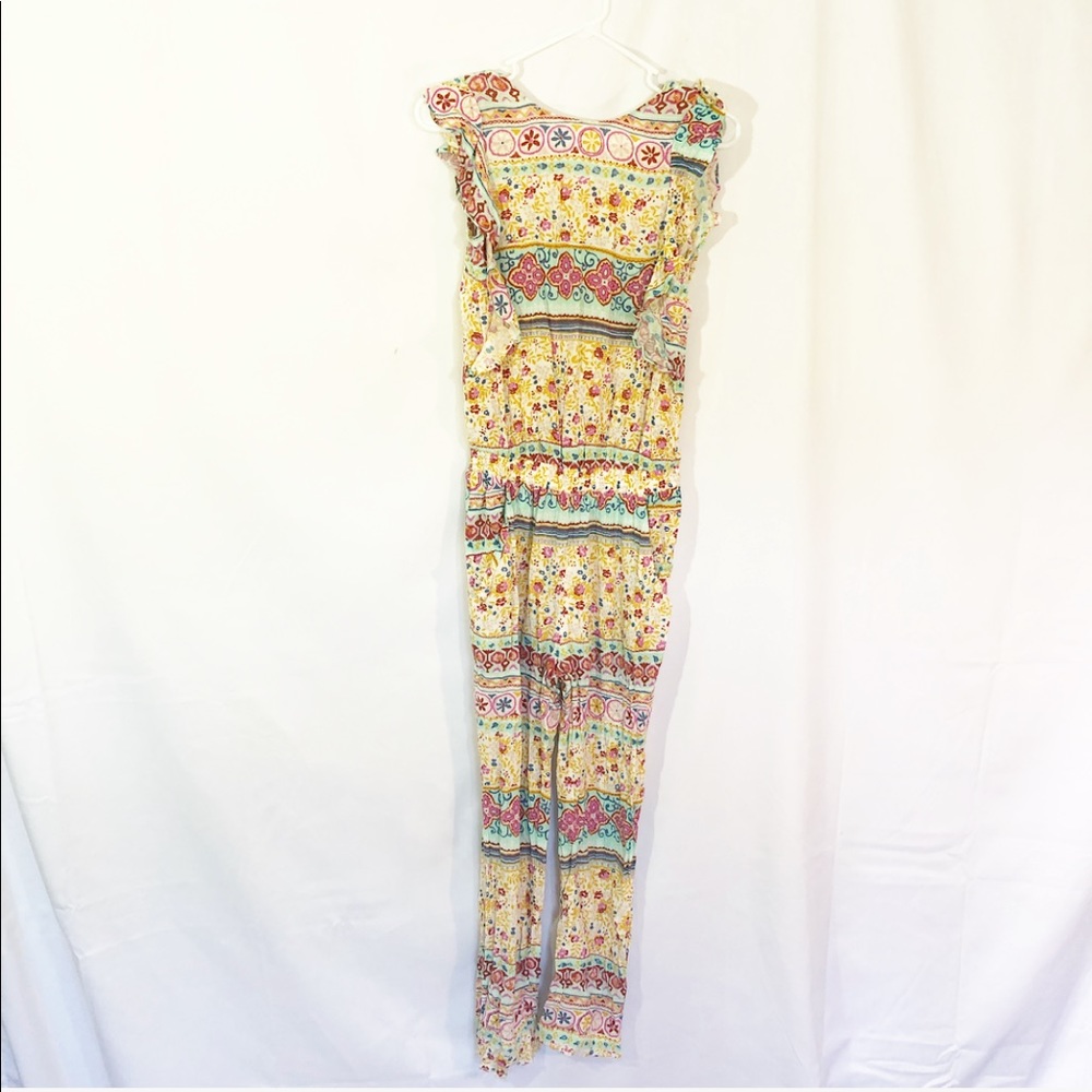ZARA FLORAL ROMPER